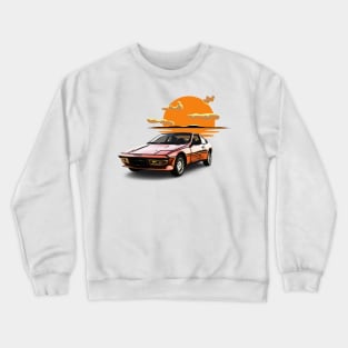 Matra Murena sunset vintage cute Crewneck Sweatshirt